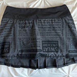 Lululemon skirt, size 4